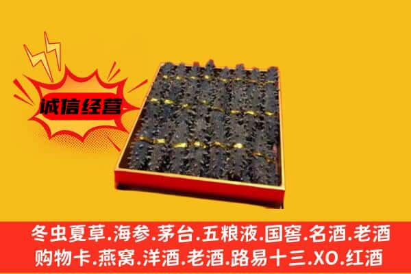 沙湾区回收海参